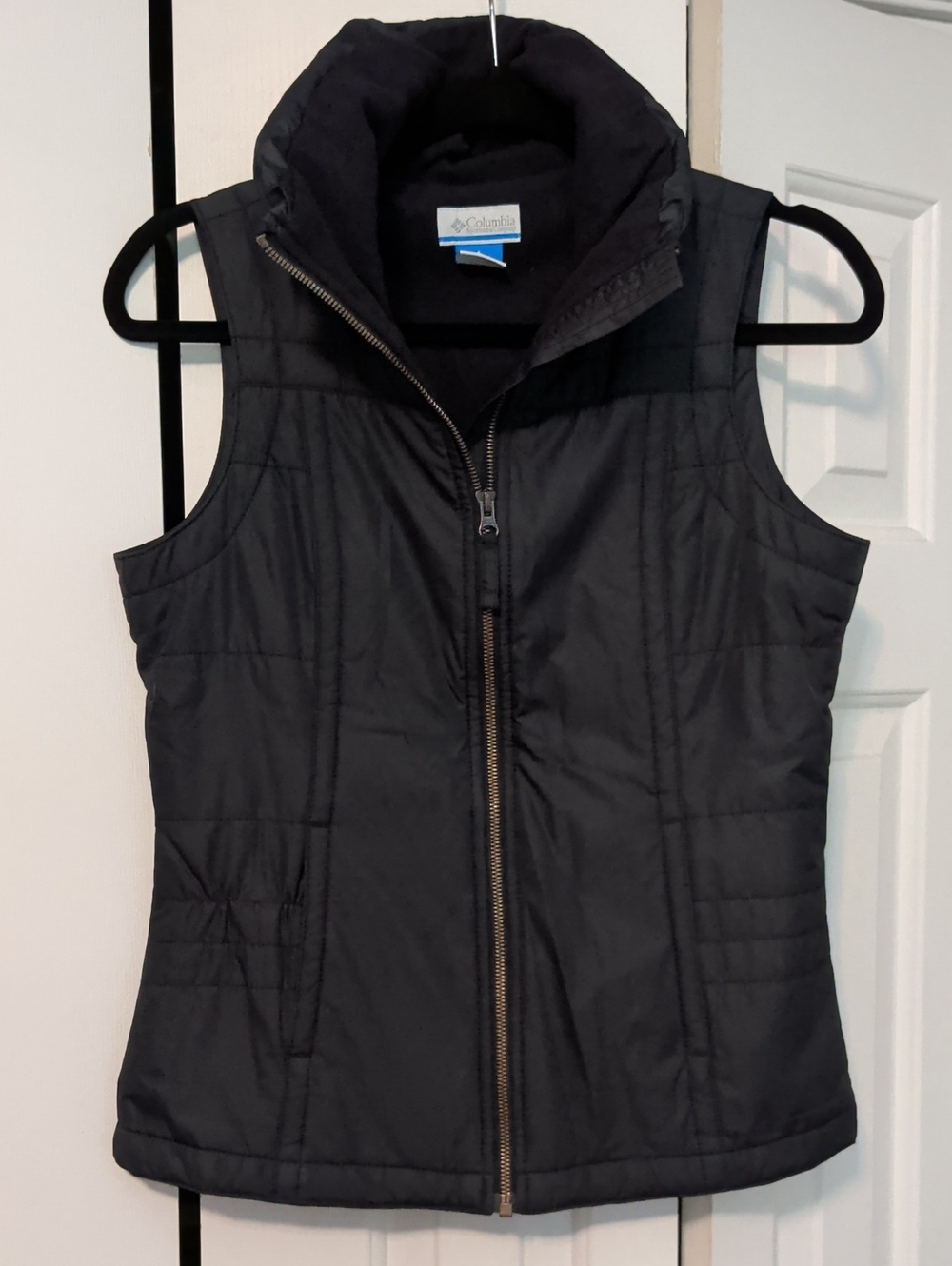 Columbia Women's Black Quilted Insulated Vest